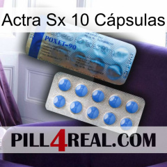 Actra Sx 10 Cápsulas 40